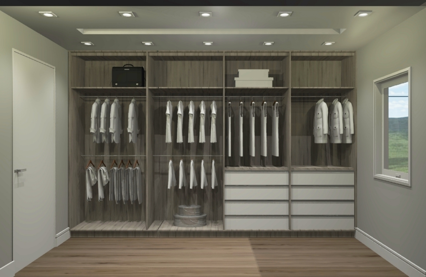 Quartier Les Residences - closet