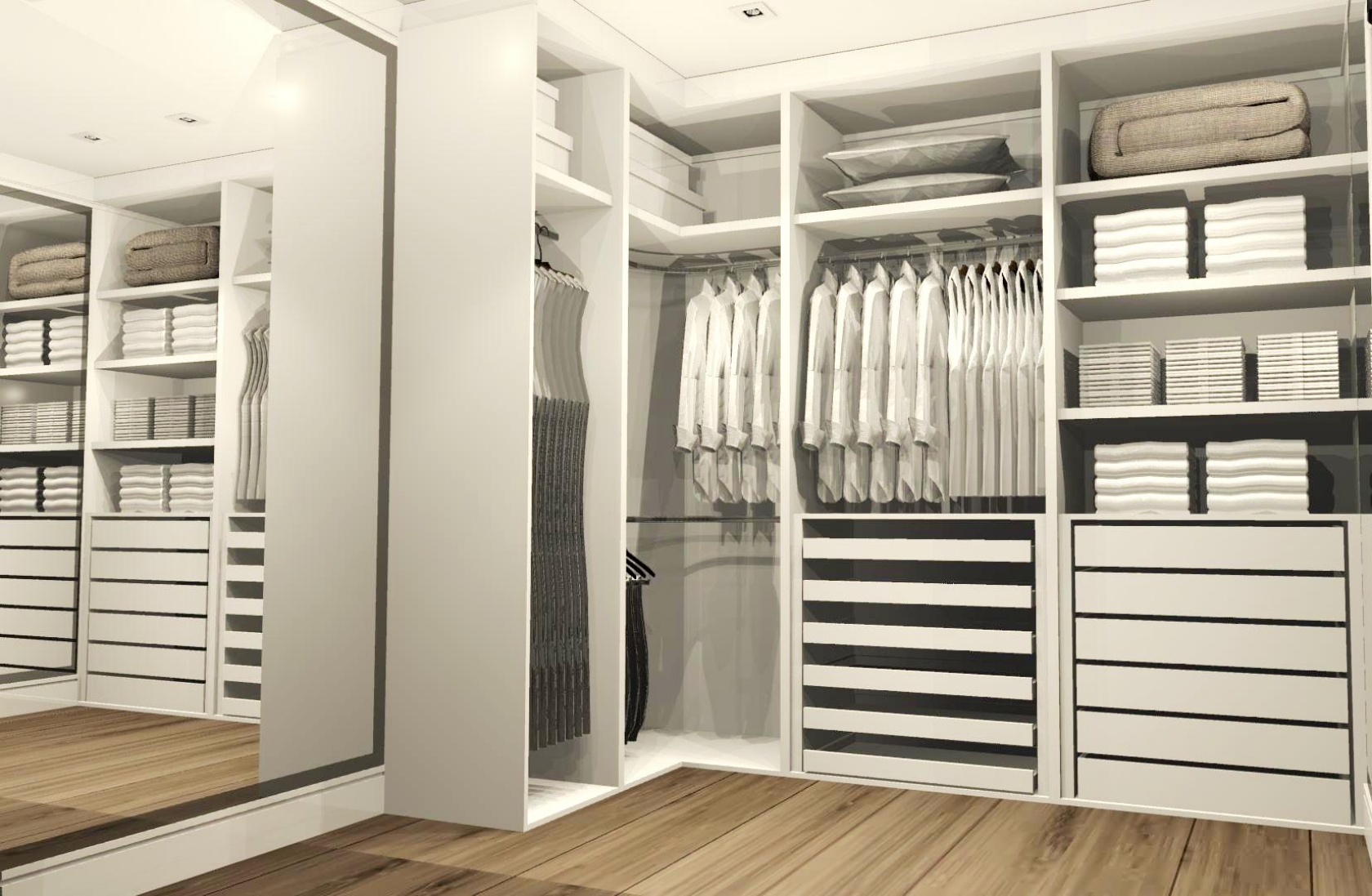 Residencial Santa Rosa - closet casal