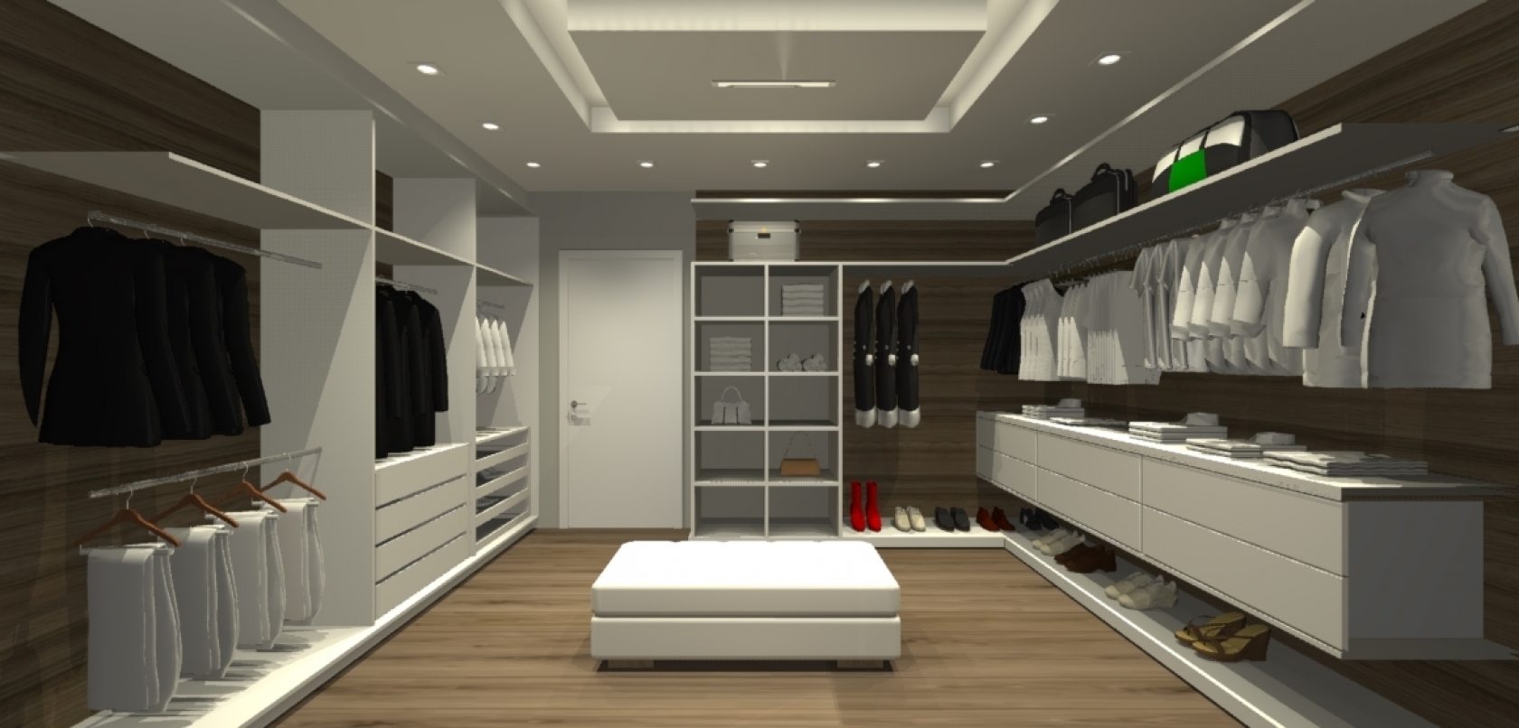 Quartier Les Residences - closet casal